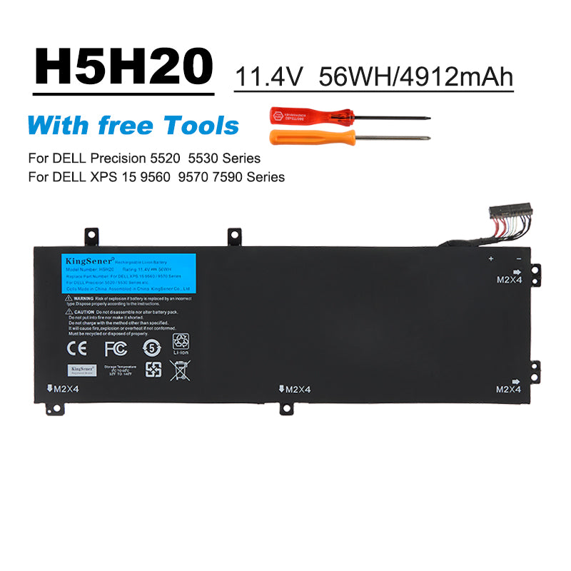 DELL-XPS-H5H20-56WH-1Laptop-Battery