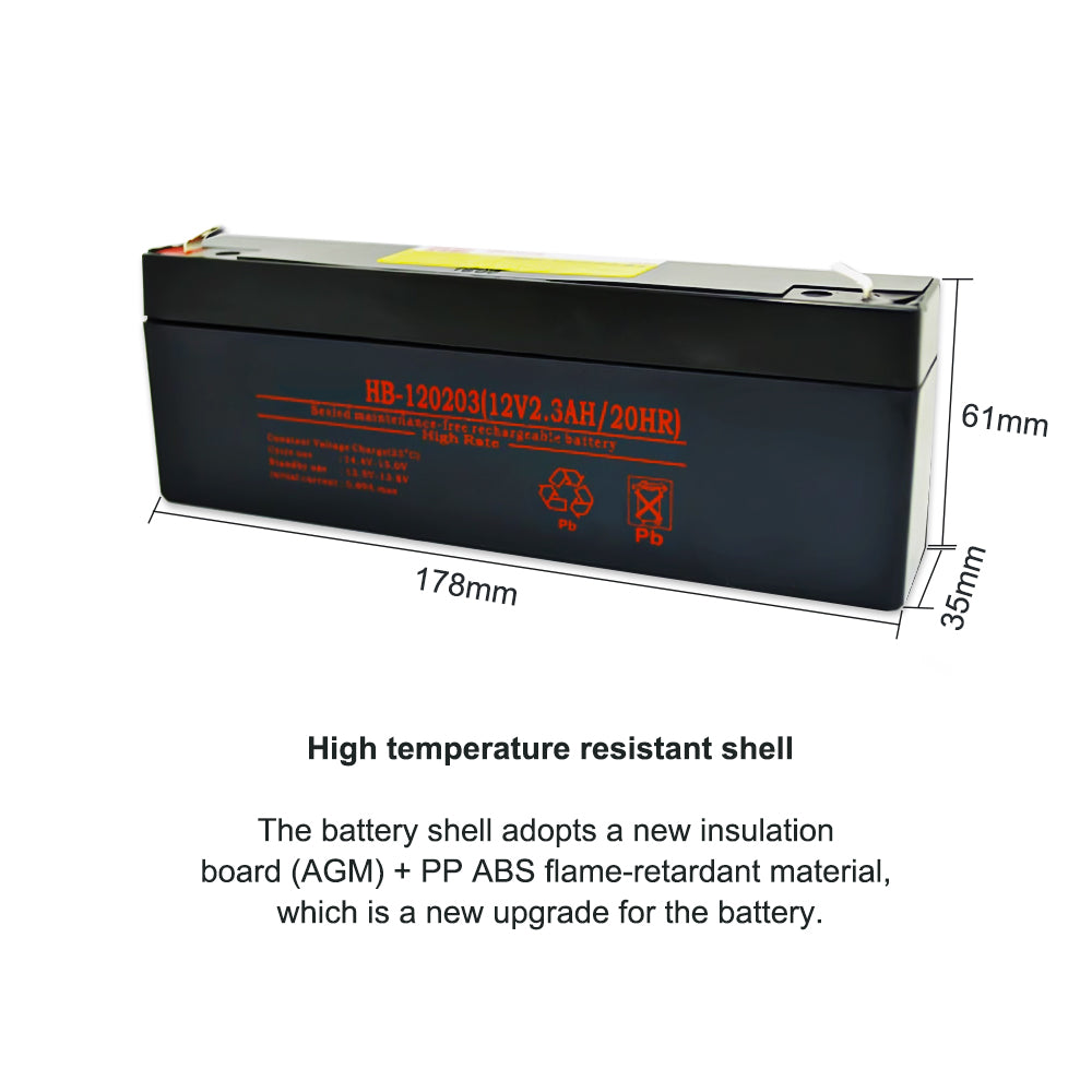HB-120203-12V-2.3AH-Medical-Battery
