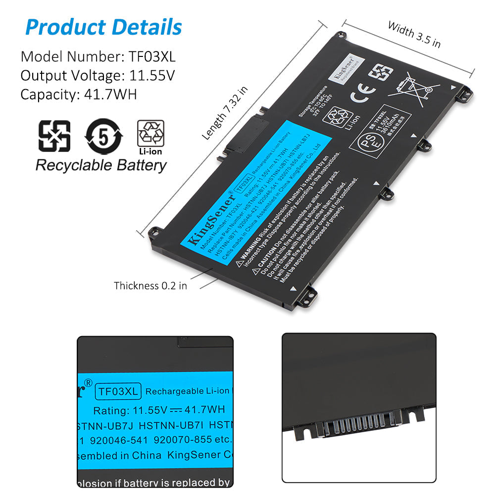     HP-41.7WH-TF03XL-Laptop-Battery