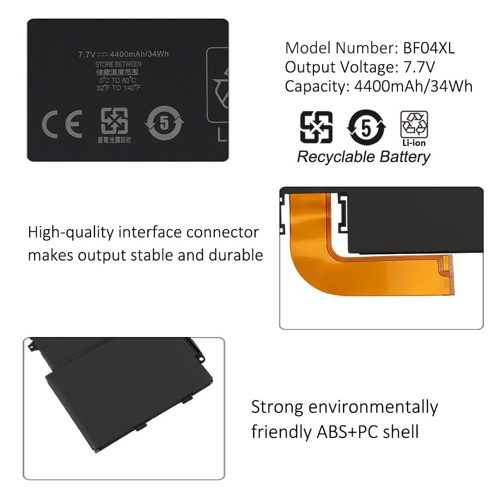 Kingsener BF04XL Laptop Battery For HP HP Spectre 13-V117TU V116TU V115TU AF110TU 13-AF001TU AF002TU