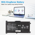 HP BK03XL replacement Li-ion laptop battery 11.55V 41.7Wh for long lasting working performance