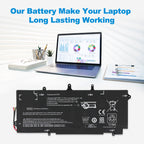 BL06XL KingSener battery make HP EliteBook Folio laptop long lasting working, 11.1V 42Wh 3700mAh reliable replacement for daily productivity
