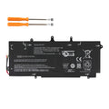 BL06XL 11.1V 42Wh 3700mAh HP laptop battery white background hero shot with 3.0 Phillips and T7 Torx screwdriver toolkit for EliteBook Folio