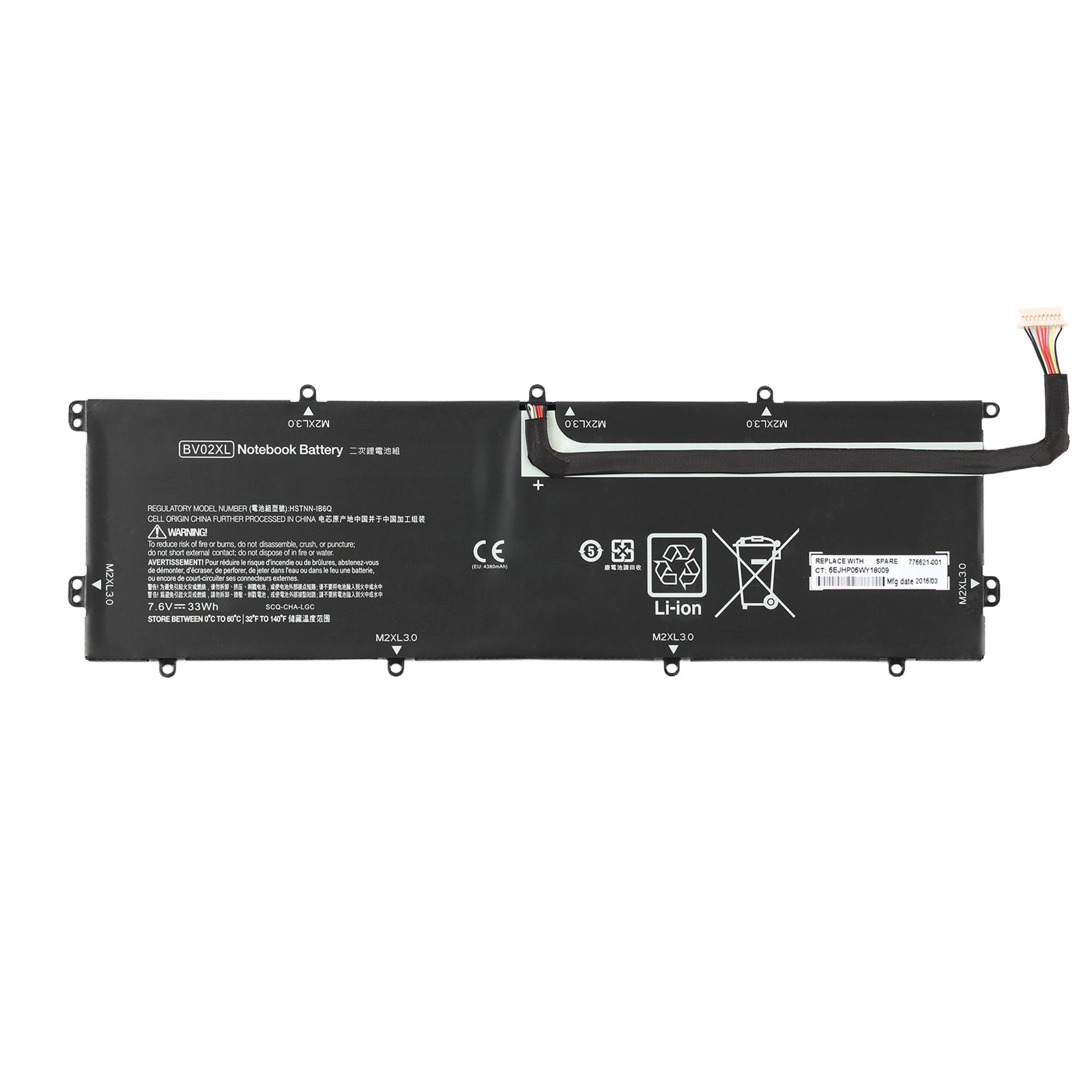 HP-BV02XL-7.6V-33Wh-Laptop-Battery