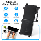 HP CI03XL replacement Li-ion laptop battery 11.4V 48Wh with voltage control ESD thermal cutoff protection