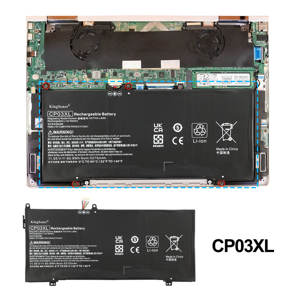 HP-CP03XL-11.55V-60.9Wh-Laptop-Battery
