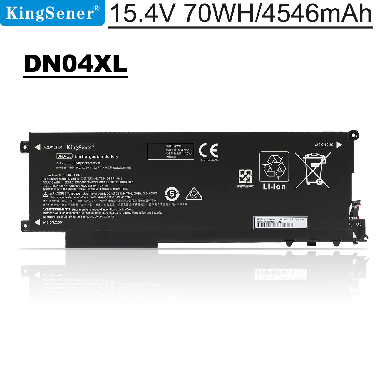 HP-DN04XL-70WH