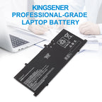KingSener GD03XL professional-grade laptop battery replacement in office scene