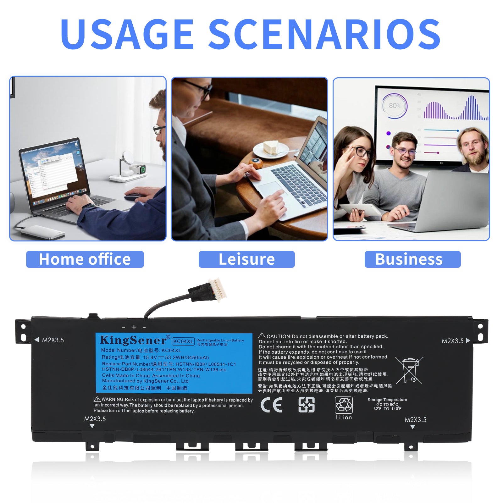HP-KC04XL-15.4V-53.2Wh-Laptop-Battery