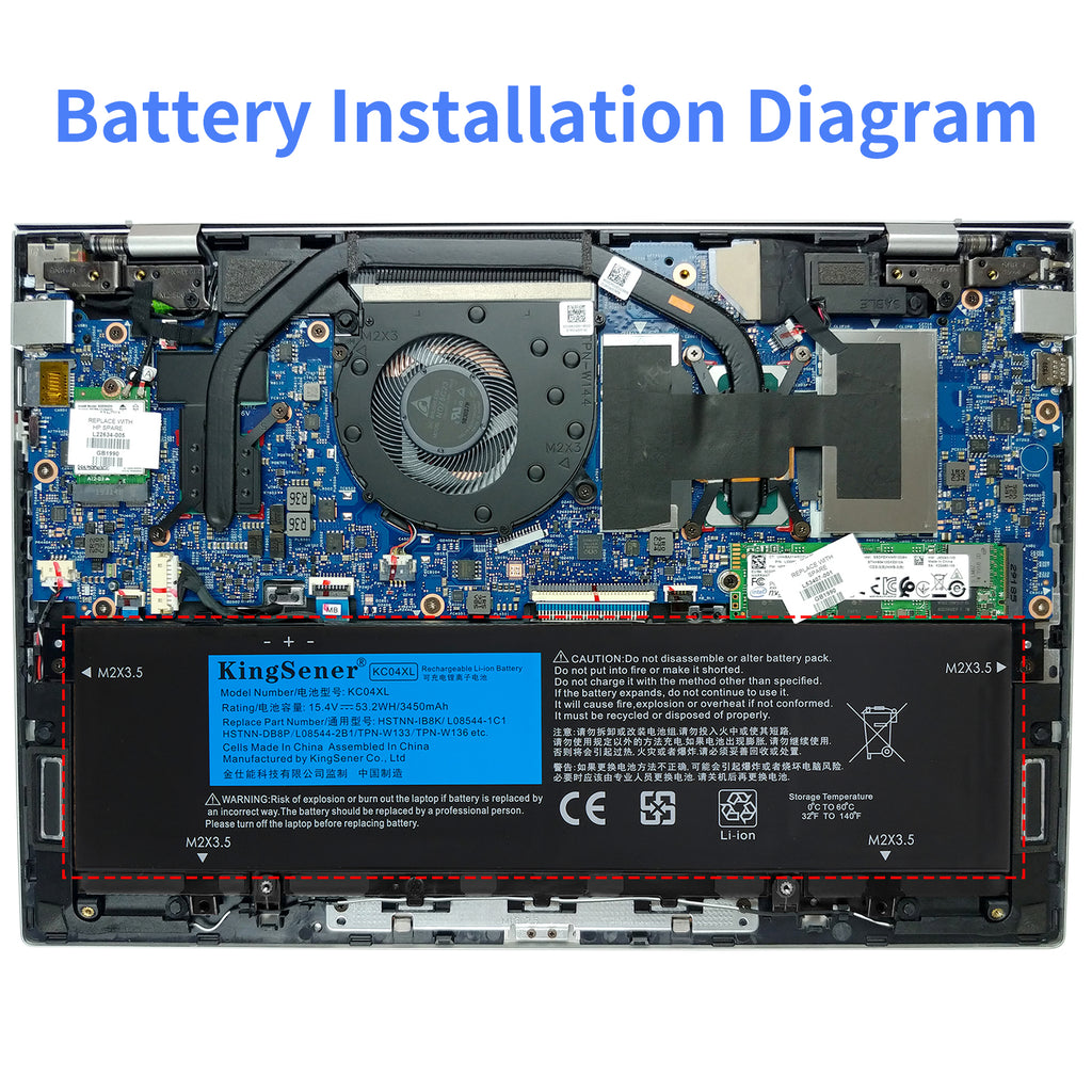 HP-KC04XL-15.4V-53.2Wh-Laptop-Battery