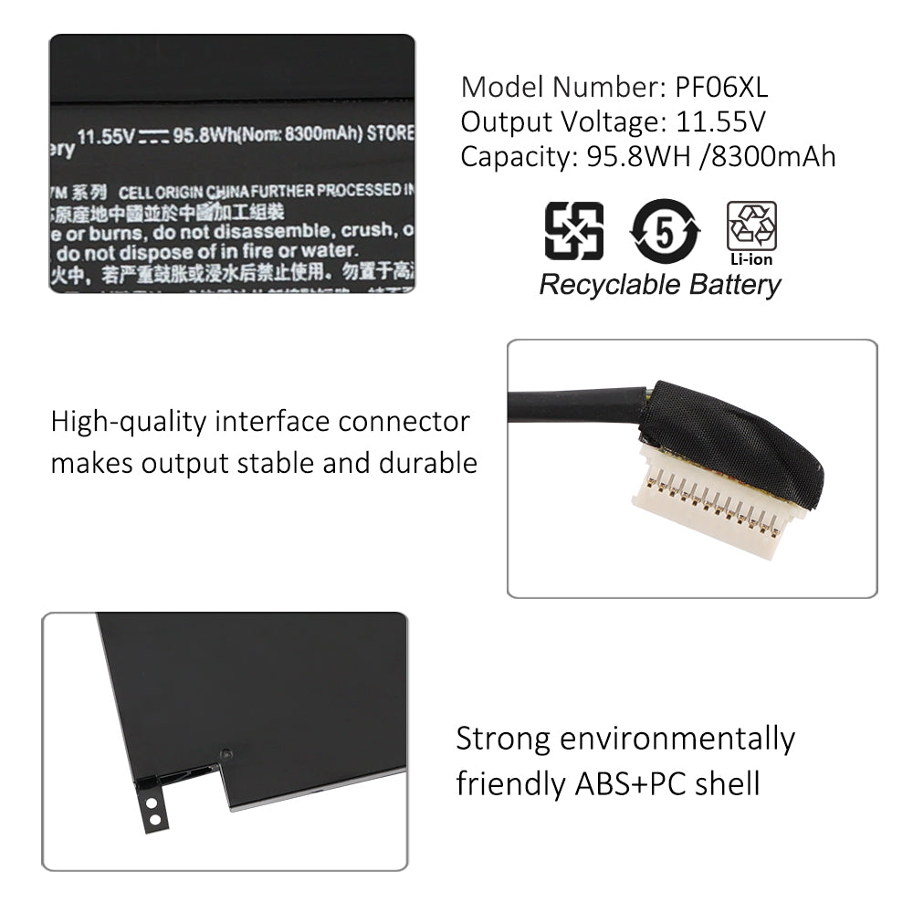 HP-PF06XL-8300mAh