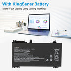HP RE03XL replacement Li-ion laptop battery 11.55V 45Wh 3750mAh for long lasting working performance
