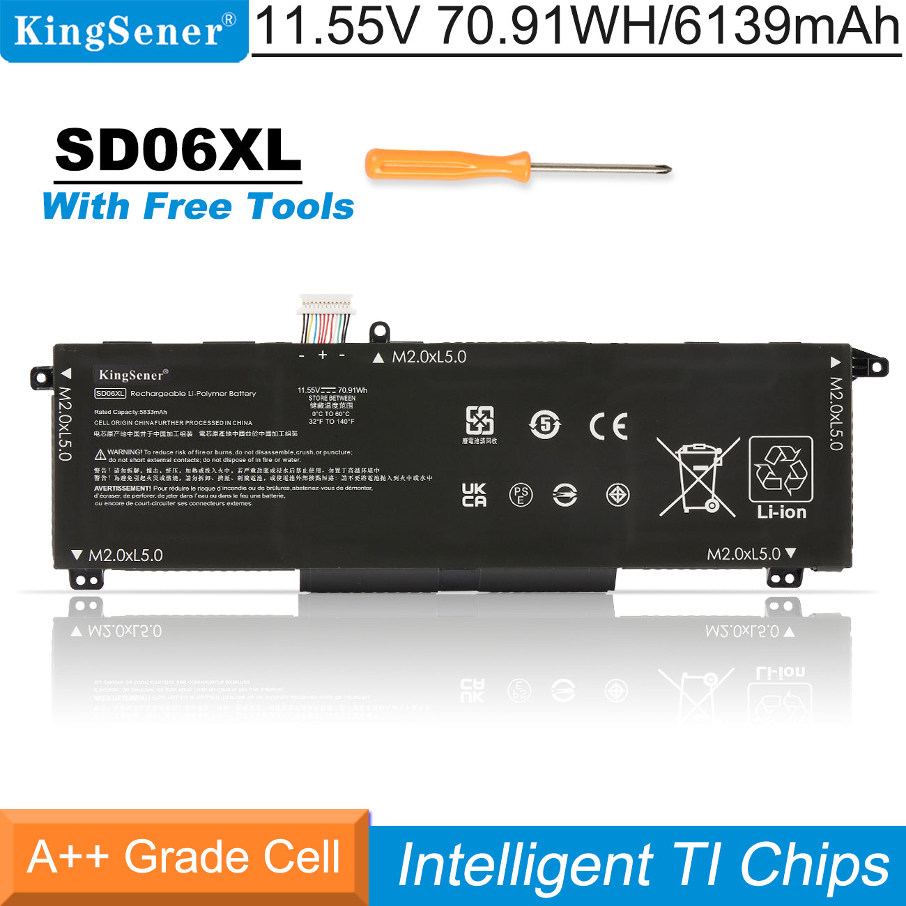 HP-SD06XL-70.91WH