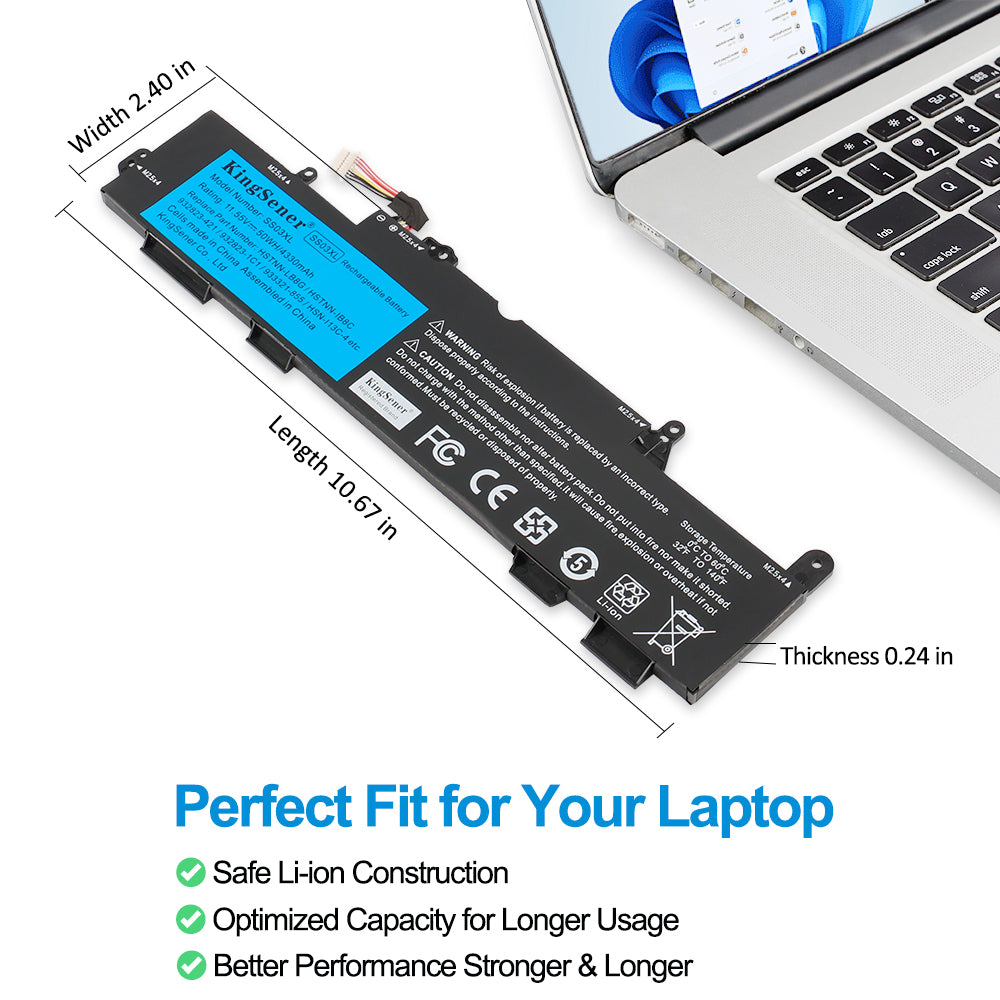 HP-SS03XL-11.55V-50Wh-Laptop-Battery