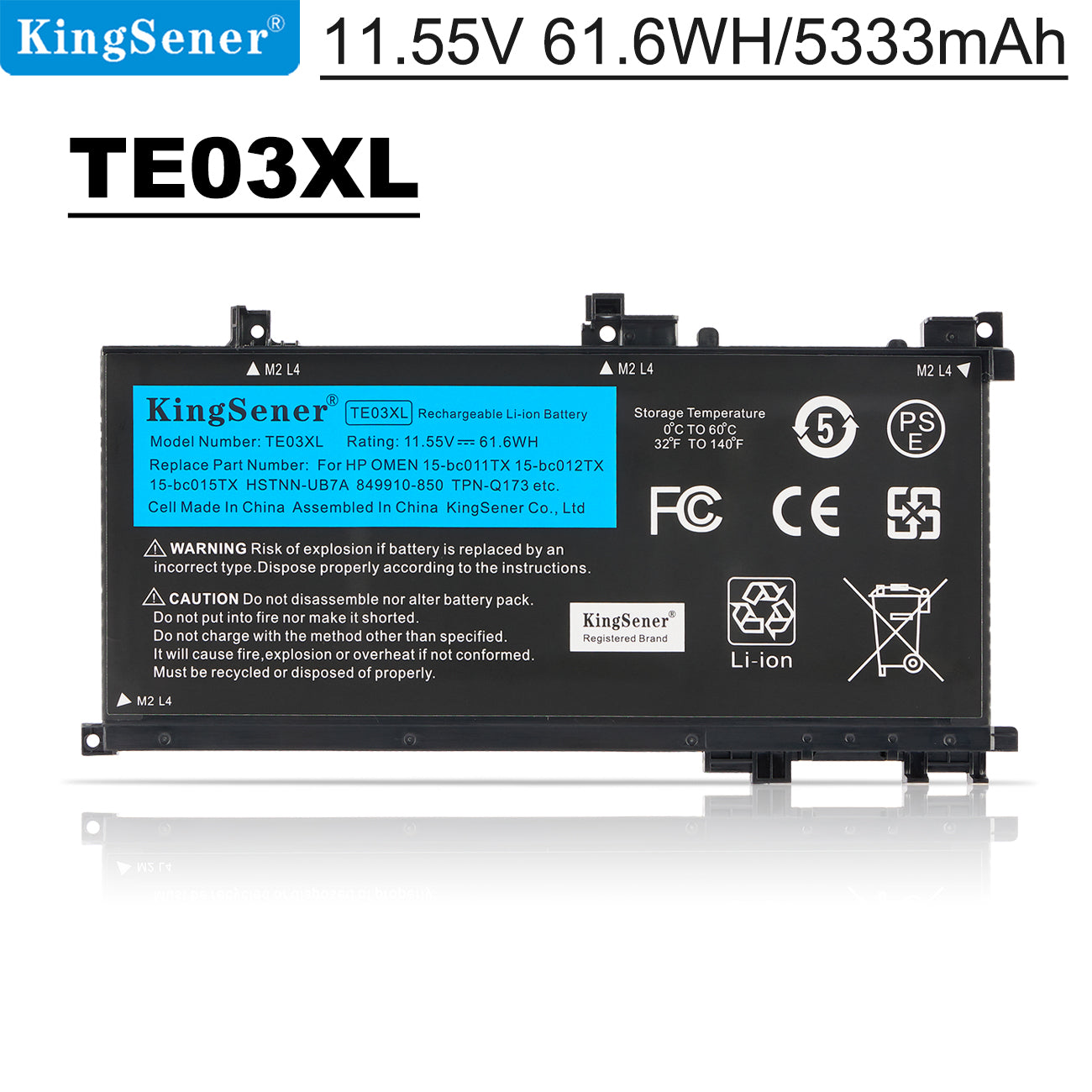 HP-TE03XL-5333mAh