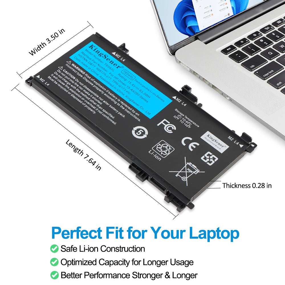 HP-TE04XL-15.4V-63.3Wh-Laptop-Battery