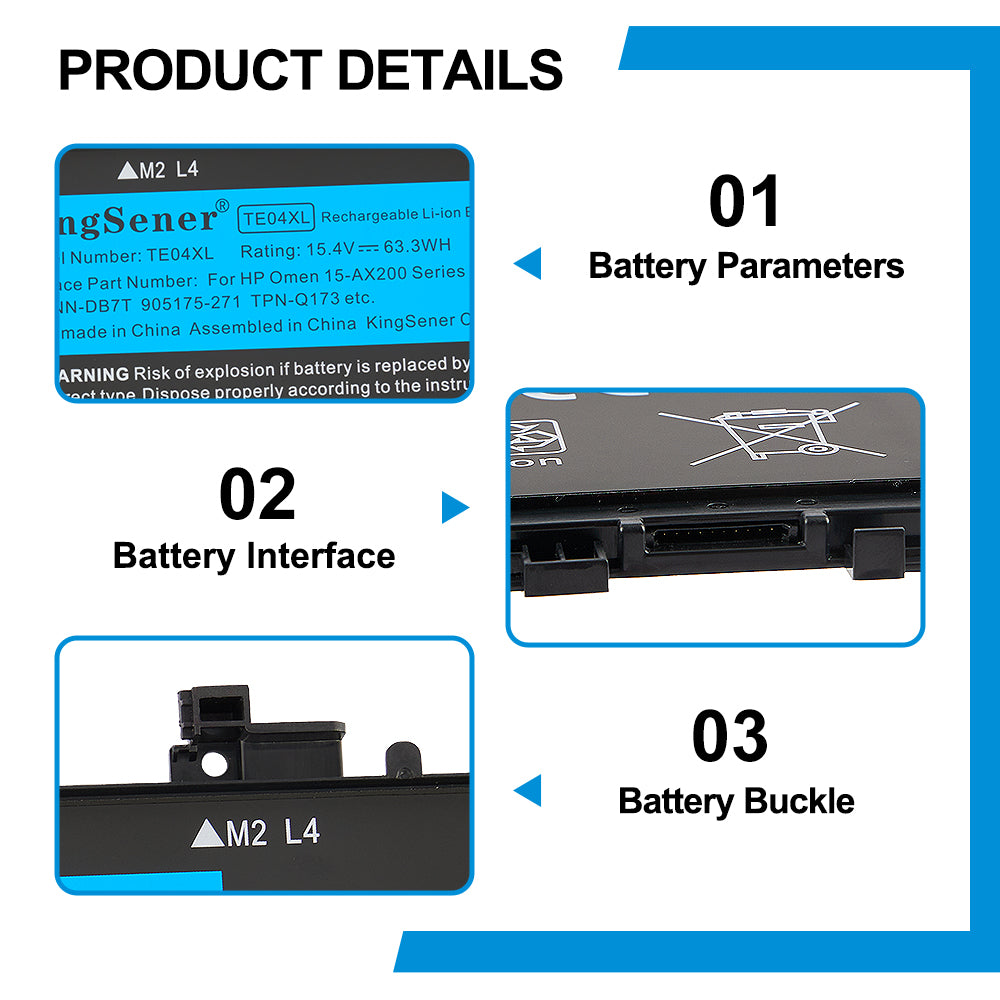 HP-TE04XL-15.4V-63.3Wh-Laptop-Battery