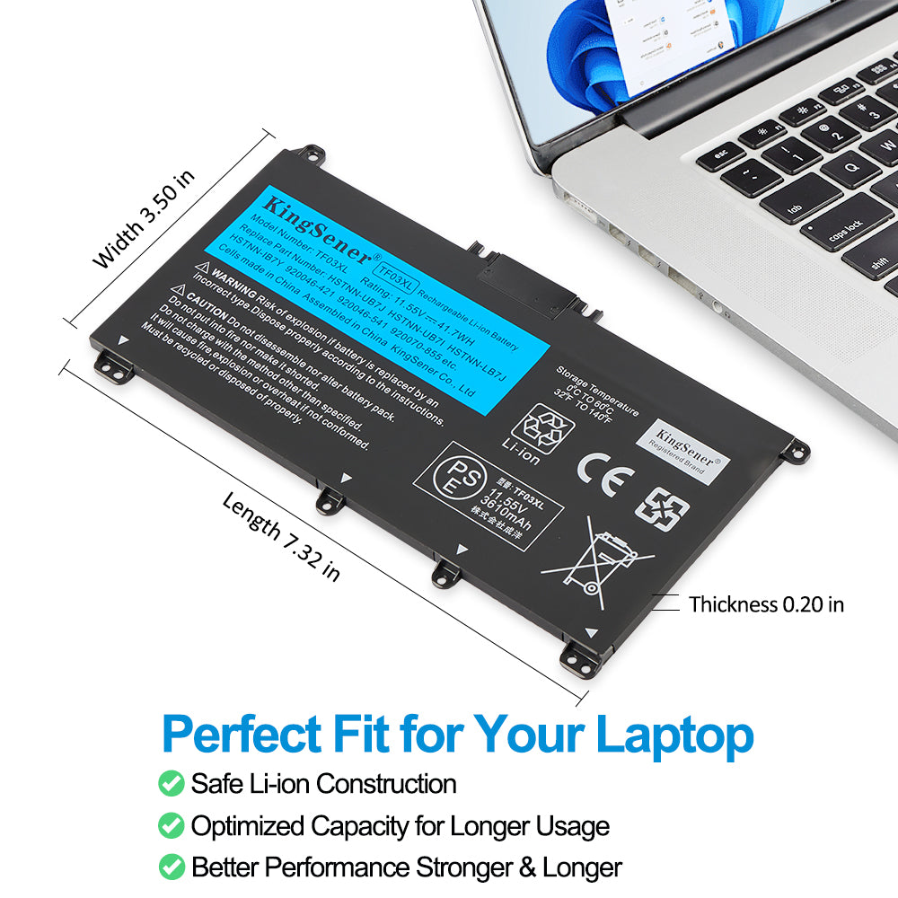 HP-TF03XL-11.55V-41.7WH-Laptop-Battery