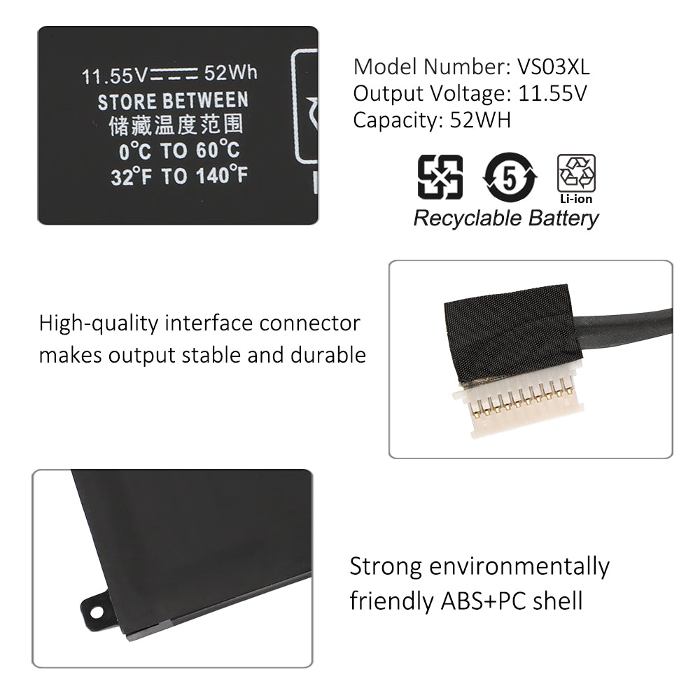  HP-Envy-VS03XL-52WH- Laptop-Battery