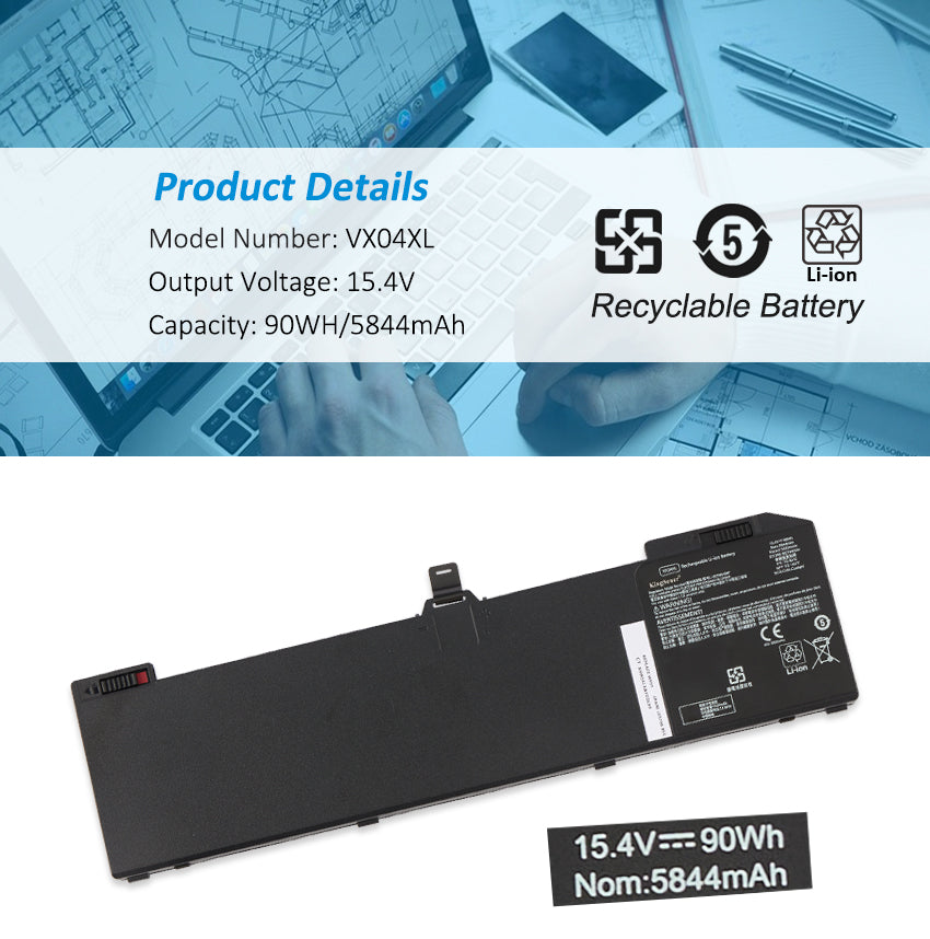    HP-VX04XL-15.4V-90Wh-Laptop-Battery