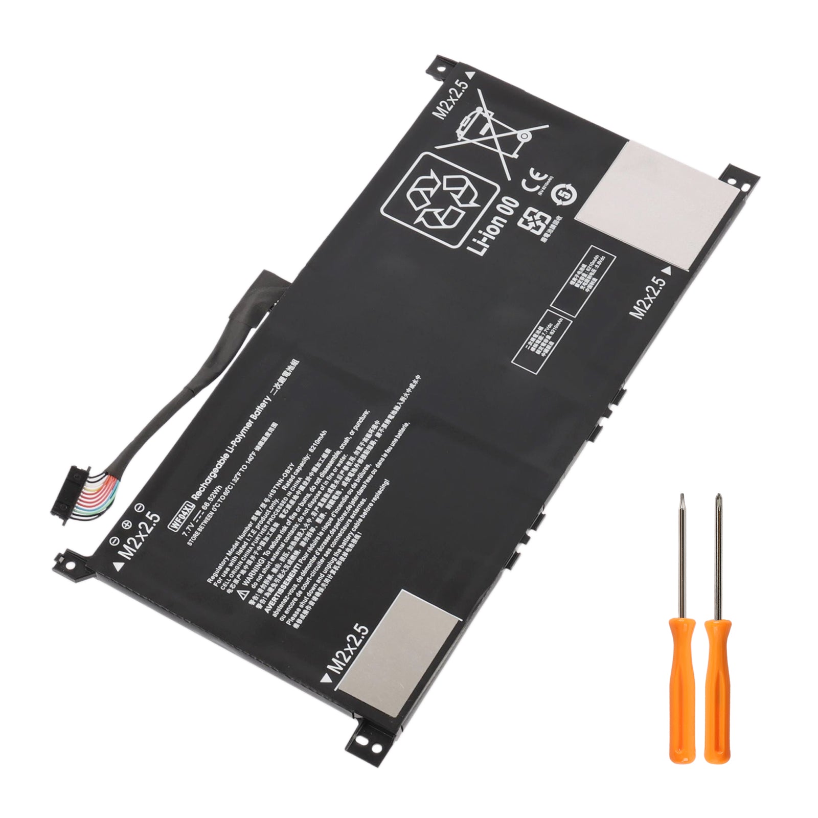 WF04XL 66.52Wh Li-polymer battery comes with free screwdriver tools for easy DIY replacement in HP Envy 13 x360
