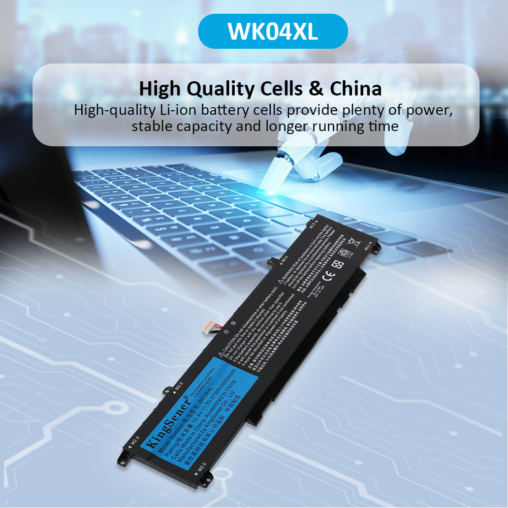 HP-WK04XL-4550mAh