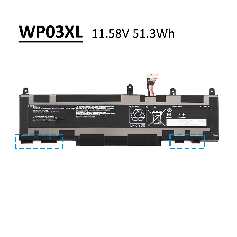 HP-WP03XL-11.58V-51.3Wh-Laptop-Battery
