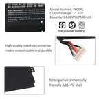HP-YB06XL-7280mAh