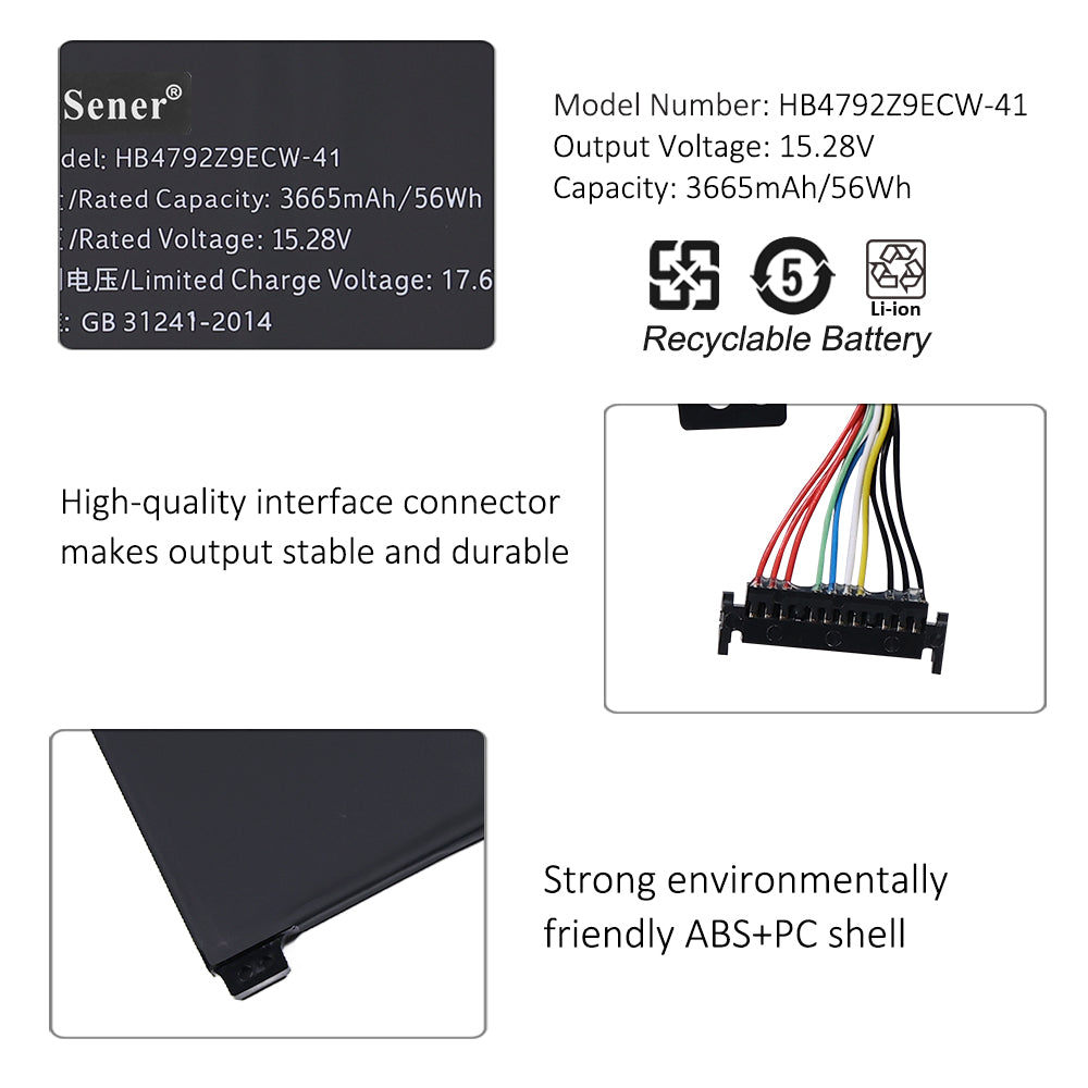 HUAWEI-HB4792Z9ECW-Laptop-Battery