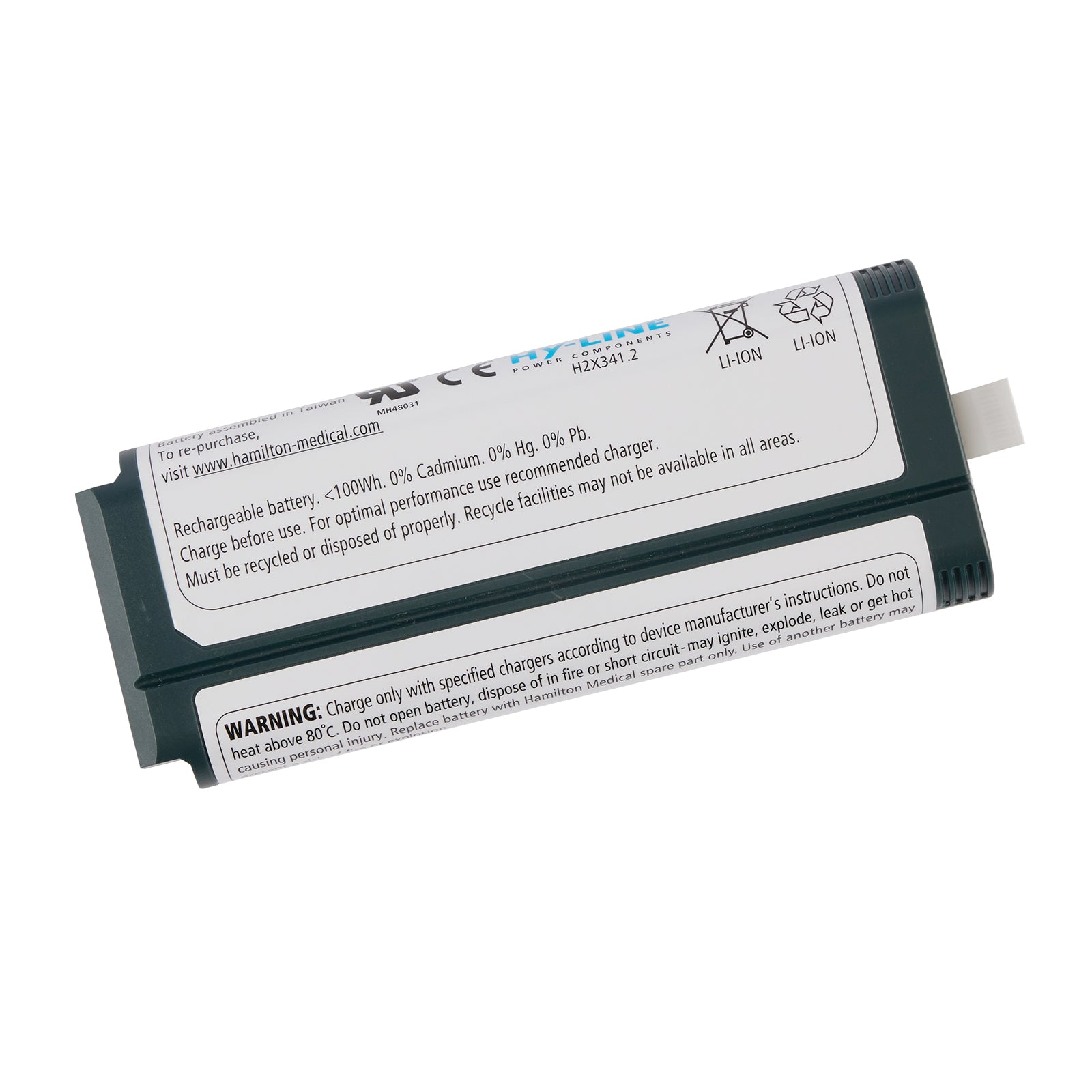 Hamilton C1 Ventilator Battery REF 369108 - 72WH Medical Grade