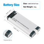 Hamilton-369108-10.8V-72Wh-Medical-Battery