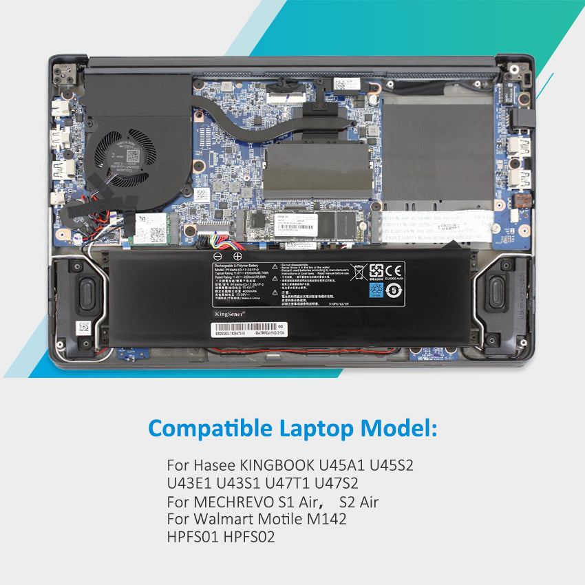 Hasee-PF4WN-03-17-3S1P-0-4100mAh