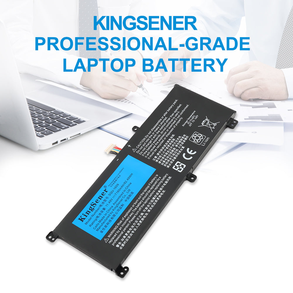 Hasee-SQU-1609-11.49V-82.49Wh-Laptop-Battery