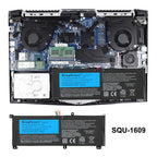 Hasee-SQU-1609-11.49V-82.49Wh-Laptop-Battery