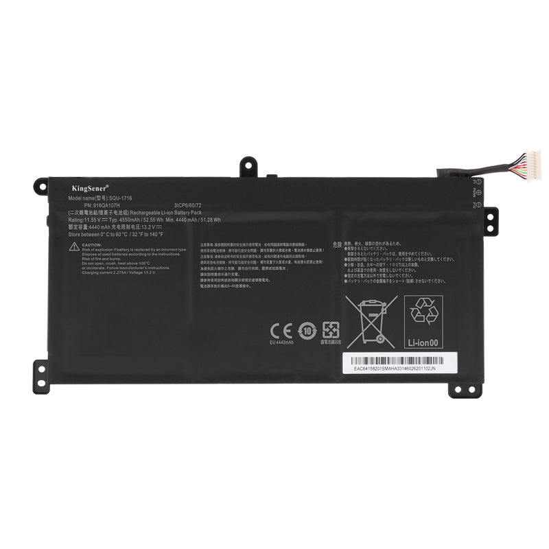Hasee-SQU-1716-4550mAh-Laptop-Battery