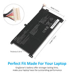 Hasee-SQU-1716-4550mAh-Laptop-Battery