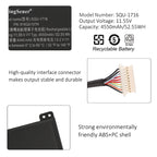 Hasee-SQU-1716-4550mAh-Laptop-Battery