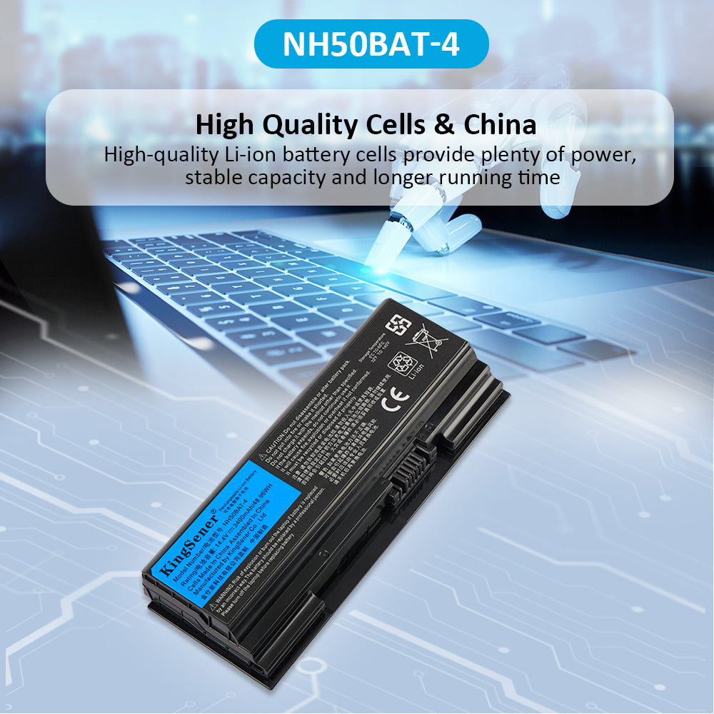 Kingsener-NH50BAT-4-laptop battery-3400mAh