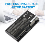PB50BAT-6 11.1V 62Wh 5500mAh replacement laptop battery with CE certification, professional-grade power for Clevo gaming notebook 6-cell pack