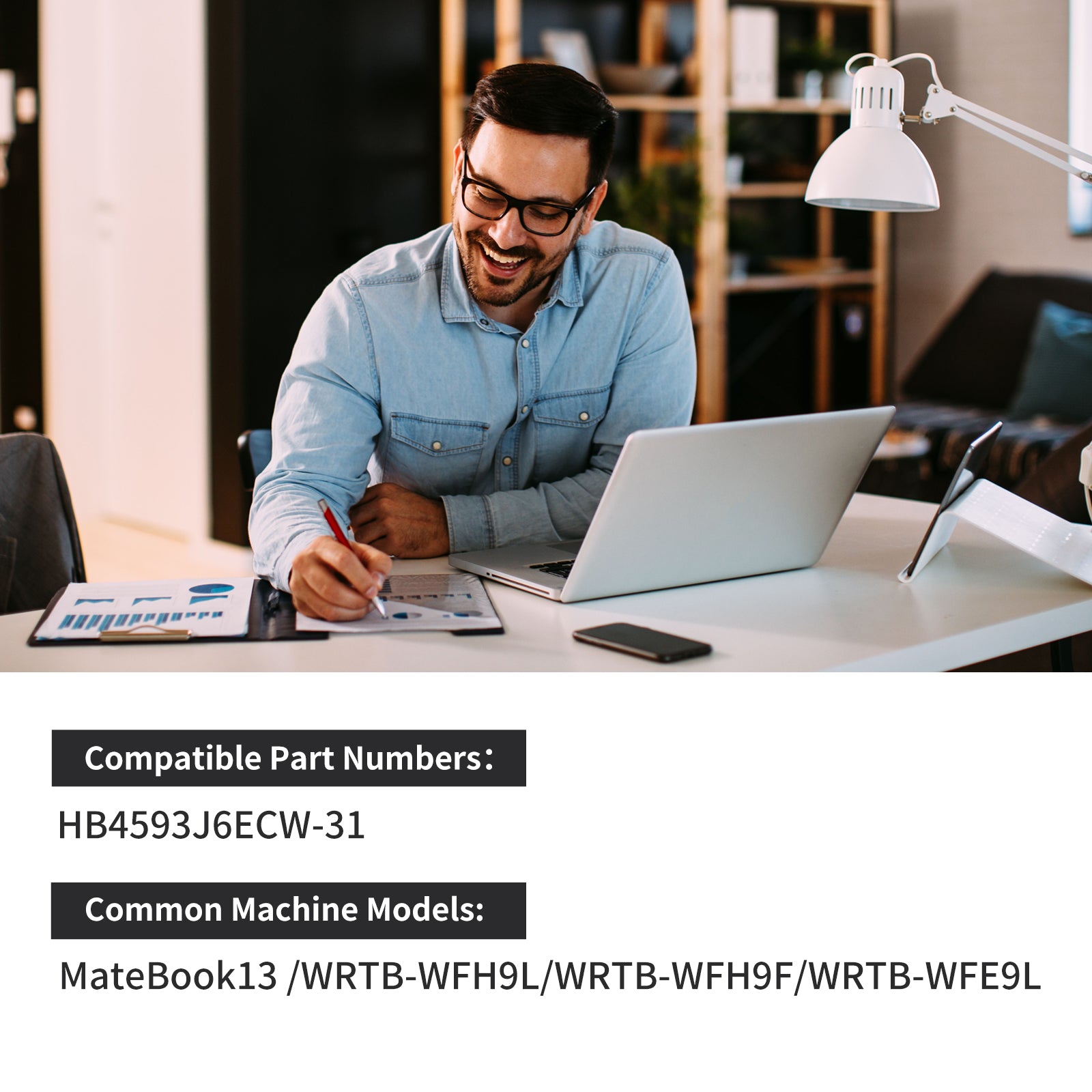 Huawei-HB4593J6ECW-31-11.46V-42WH-Laptop-Battery-LUSONBAY