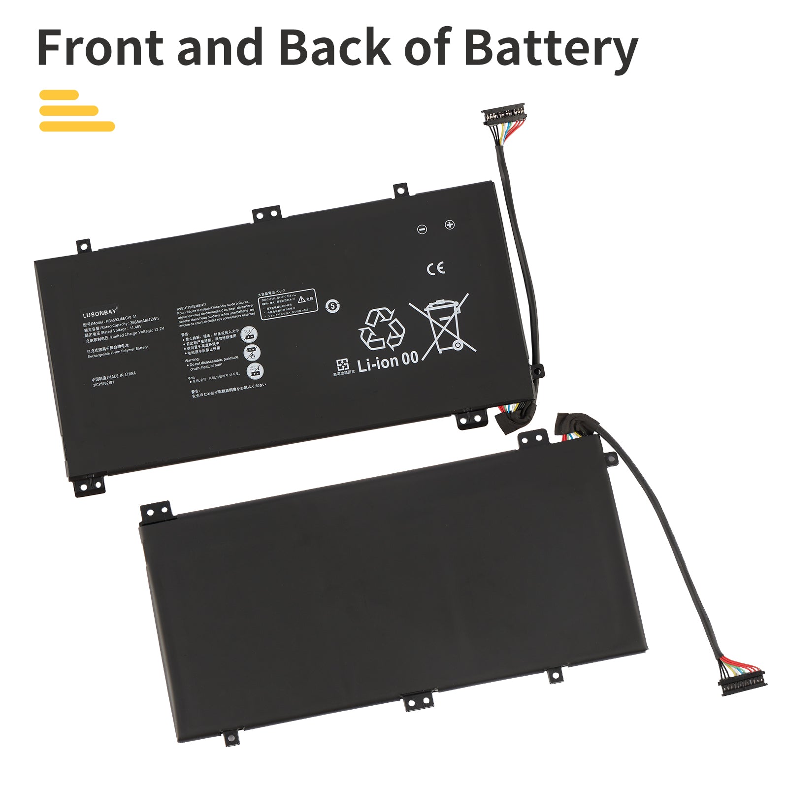 Huawei-HB4593J6ECW-31-11.46V-42WH-Laptop-Battery-LUSONBAY