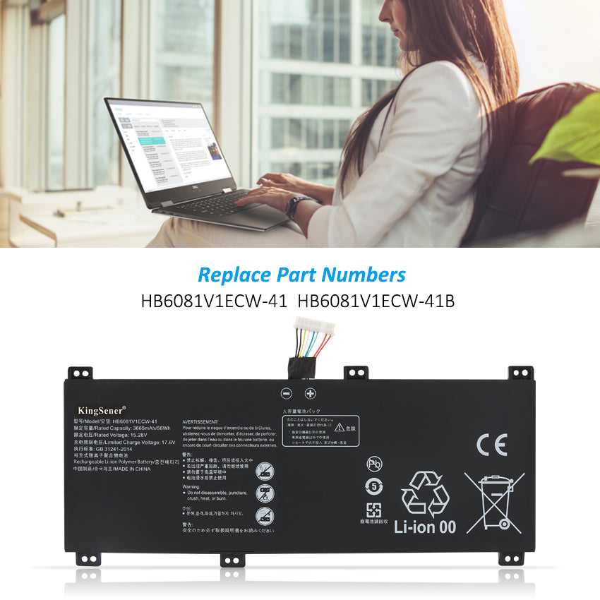 Huawei-HB6081V1ECW-41-15.28V-3665mAh-Laptop-Battery