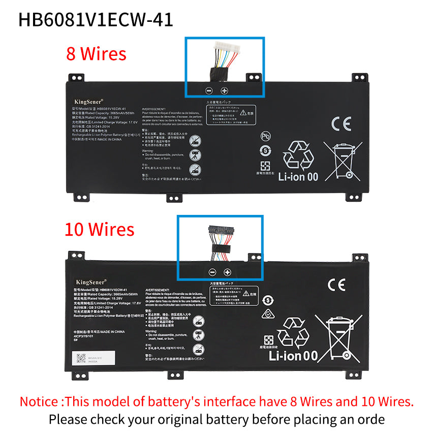 Huawei-HB6081V1ECW-41-15.28V-3665mAh-Laptop-Battery