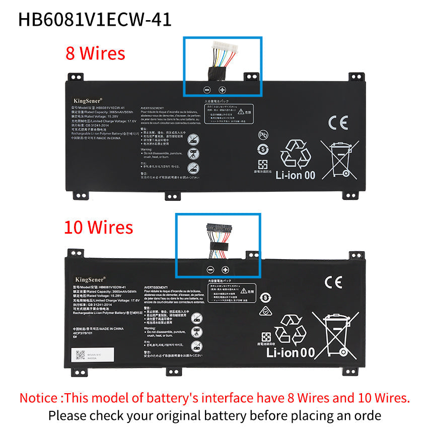 Huawei-HB6081V1ECW-41-15.28V-3665mAh-Laptop-Battery