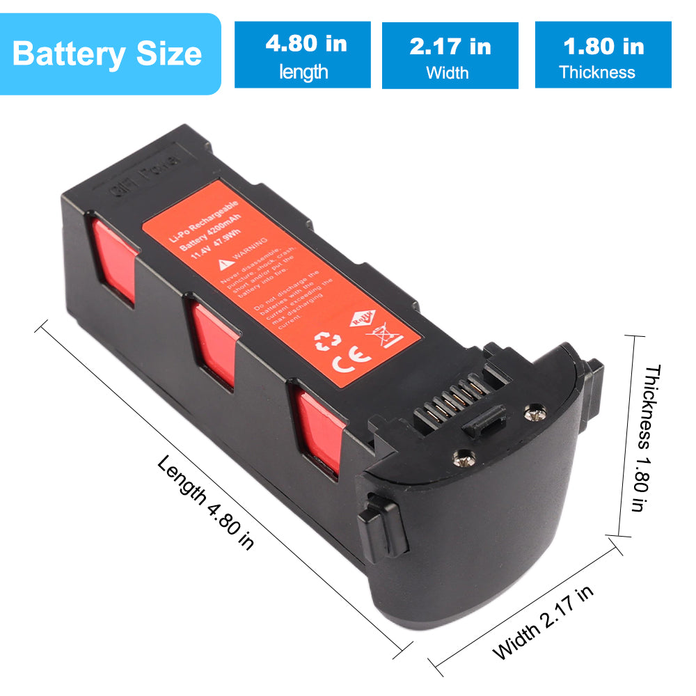 Hubsan-H117S-11.4V-47.9Wh-Drone-Battery