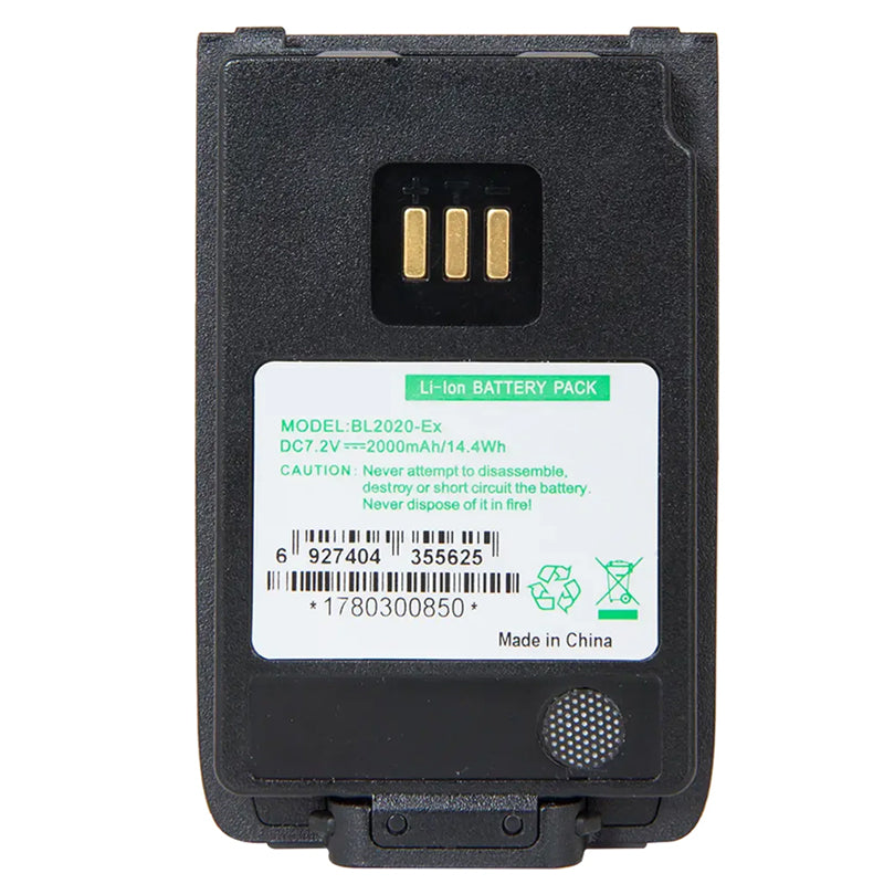 Hytera-BL2020-Ex-7.4V-2000mAh-Walkie-Talkie-Battery
