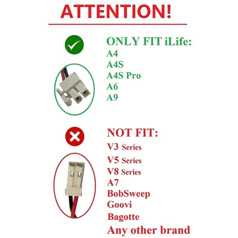 ILIFE-M26-4S1P-Battery