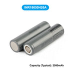 INR18650H26A 2500mAh 3.6V 鋰離子充電電池 – 22A 高電流