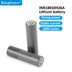 INR18650H26A 2500mAh 3.6V 鋰離子充電電池 – 22A 高電流