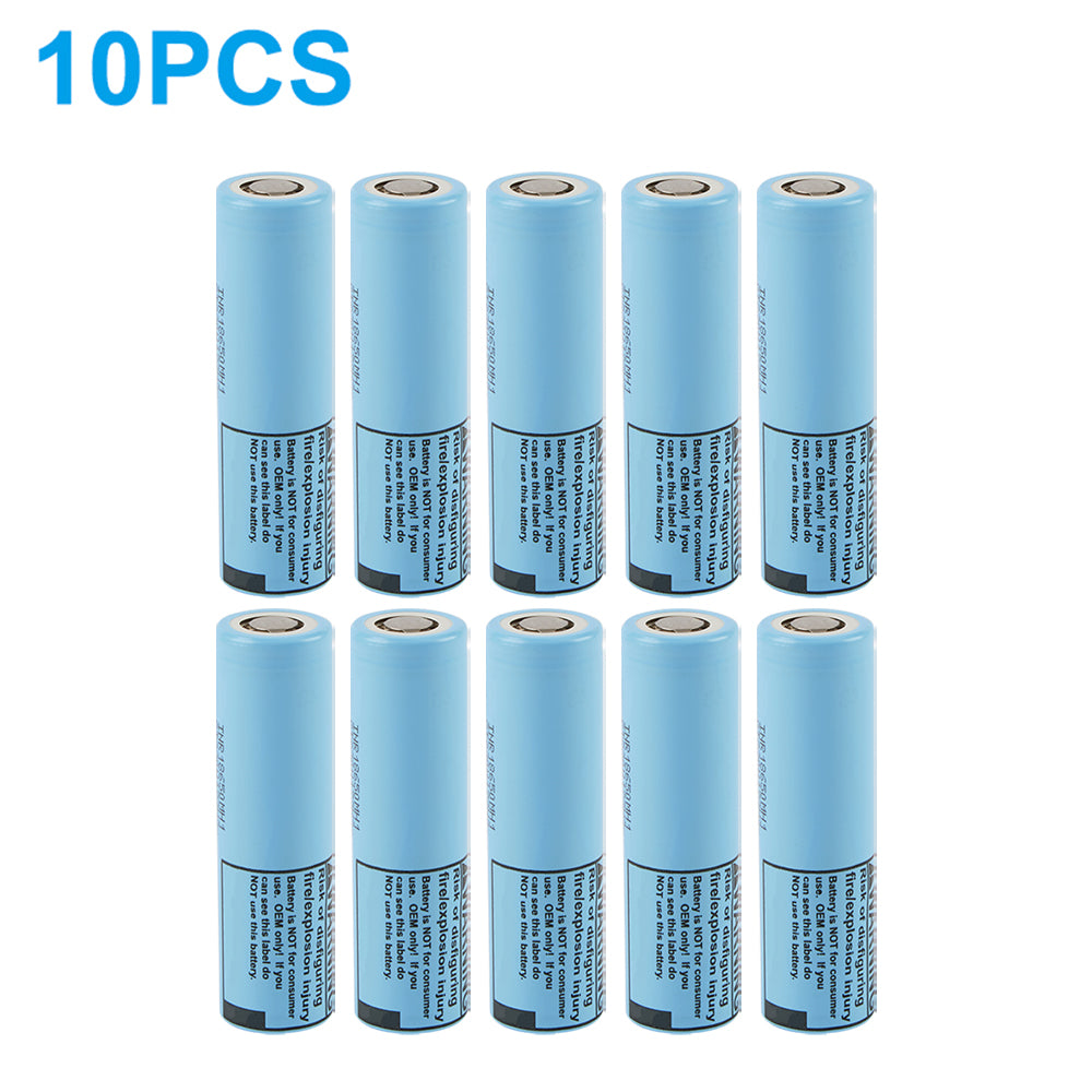 INR18650MH1 Cells 3200mAh 3.7V For LG Lithium Rechargeable Batteries Packs Flashlight Electronic Cigarettes Spot Weld/lead Wire 1-10PCS